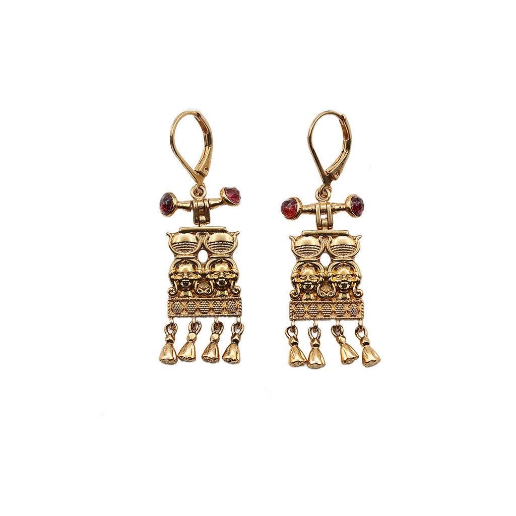 Rhaenira tassel earrings