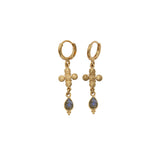 Boucles Simone croix goutte - AH 26 Wholesale