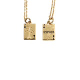 Collier Sacha mini carte - AH 26 Wholesale