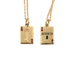 Collier Sacha mini carte - AH 26 Wholesale