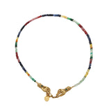 Collier Sacha enfilade saphir - AH 26 Wholesale