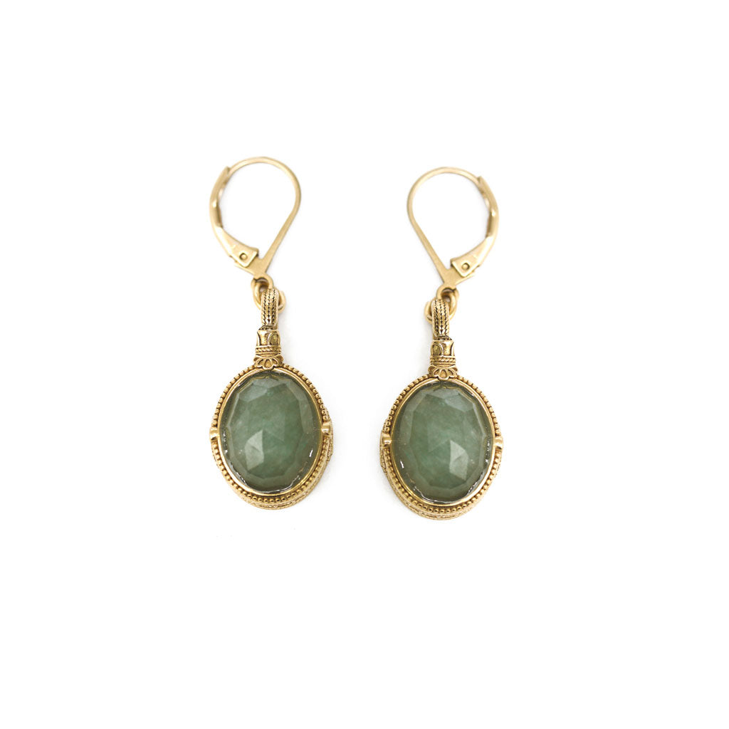 Camay stone earrings