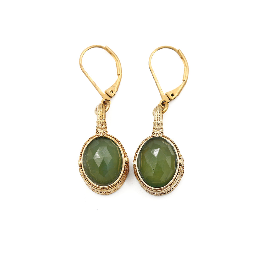 Camay stone earrings