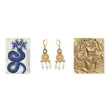 Medusa tassel earrings - Wholesale PE 24