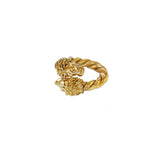 Aya Twisted Lion Ring - PE 25 Wholesale