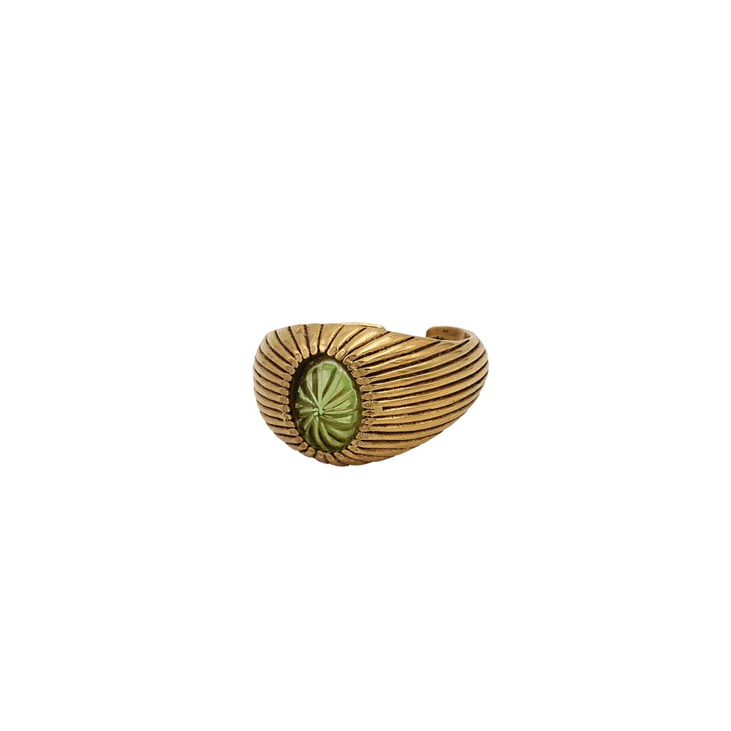 Sacha shell ring, small model - SS 26 Wholesale