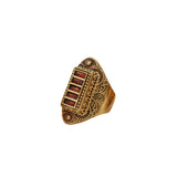 Bague Jasmine Rectangle - AH 26 Wholesale