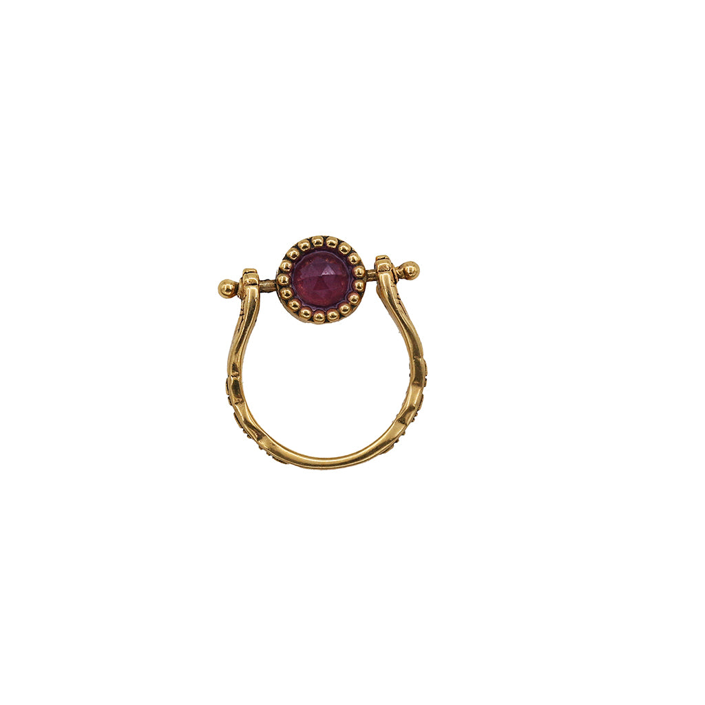 Sacha Eye Ring with Pivot Stone 