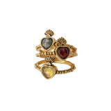 Bague Sacha coeur flamme - AH 26 Wholesale