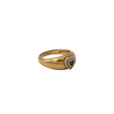 Bague Sacha strass coeur - AH 26 Wholesale