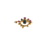 🍀 Sacha enameled eye ring