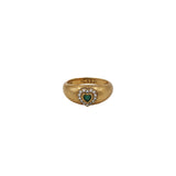 Bague Sacha strass coeur - AH 26 Wholesale