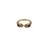 Bague Sissi double tête - AH 26 Wholesale