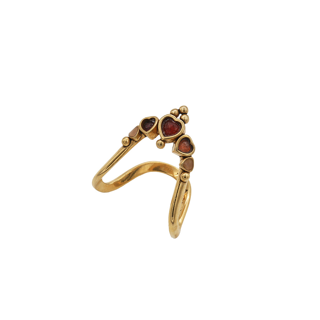 Sissi Heart Wedding Ring - SS 26 Wholesale