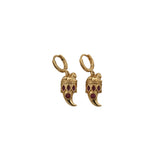 Boucles Aya corne - AH 26 wholesale