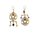 Aya mobile medal earrings - PE 25 wholesale