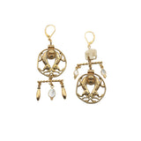 Aya mobile medal earrings - PE 25 wholesale