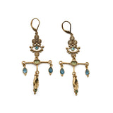 Sacha cross earrings 