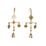 Sacha cross earrings 