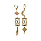 Boucles Sacha sablier lune étoile - AH 26 Wholesale