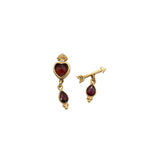 Boucles Sacha coeur flèche pierre - AH 26 Wholesale