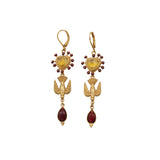 Boucles Sacha ex voto coeur oiseau - AH 26 Wholesale
