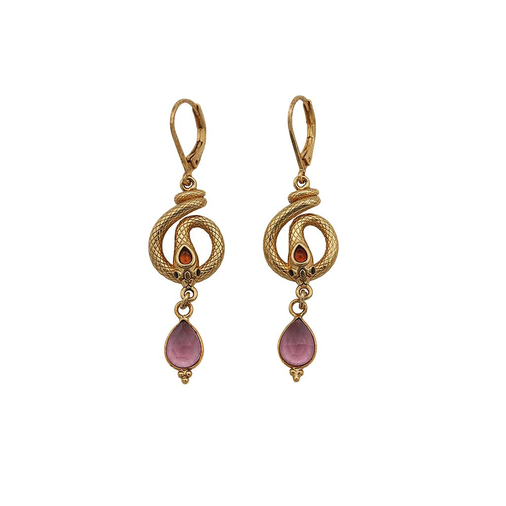 Sissi earrings with teardrop stones - SS 26 Wholesale