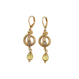 Boucles Sissi pierre goutte - PE 26 Wholesale