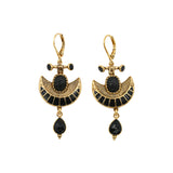 Zana enamel drop earrings 