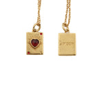 Collier Sacha mini carte - AH 26 Wholesale