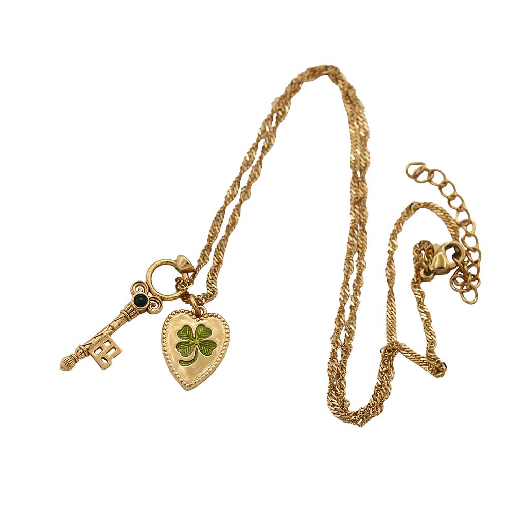 Sacha Heart Key Necklace - SS 26 Wholesale