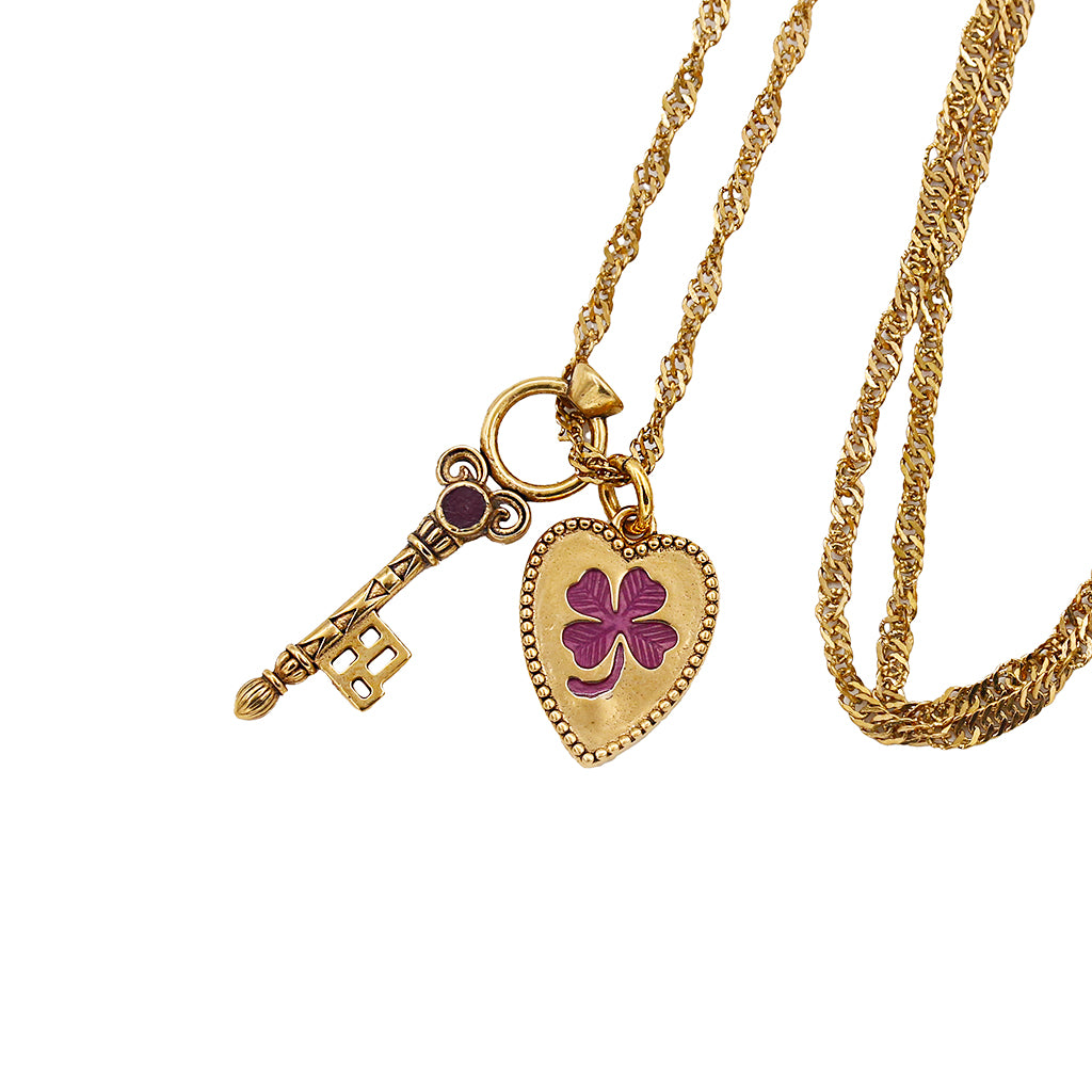 Sacha Heart Key Necklace - SS 26 Wholesale