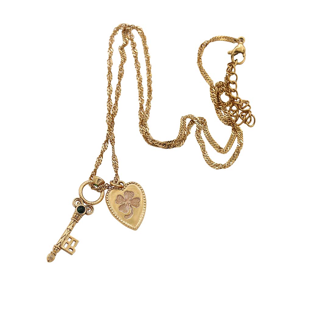 Sacha Heart Key Necklace - SS 26 Wholesale