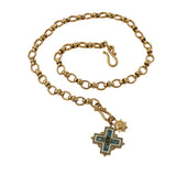 Luna cross necklace 