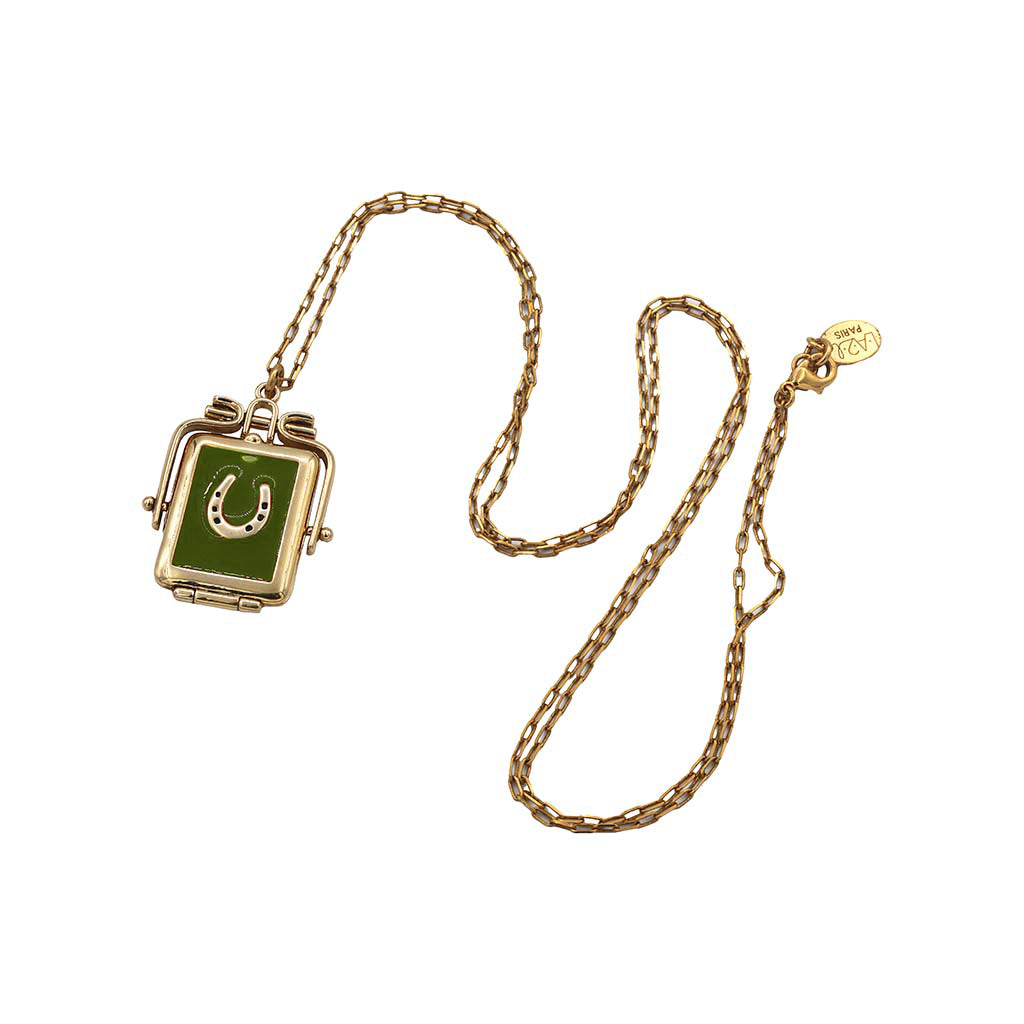 Sautoir Sacha boîte Fer