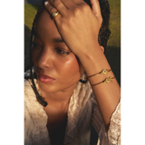 Bague Dolie strass coeur