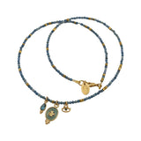 ❄️ Collier enfilade trèfle