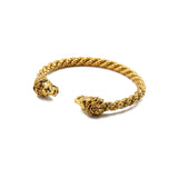 Bracelet Aya lion torsadé