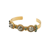 Jasmine large cabochon bangle - AH 27 Wholesale