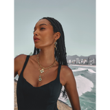 Collier Luna médaillon