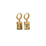 Mini boucles Sacha carte - AH 26 wholesale