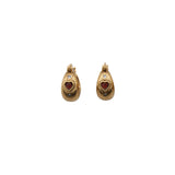 Créoles Sacha strass coeur - AH 26 Wholesale