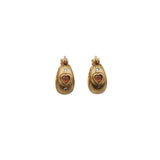 Créoles Sacha strass coeur - AH 26 Wholesale