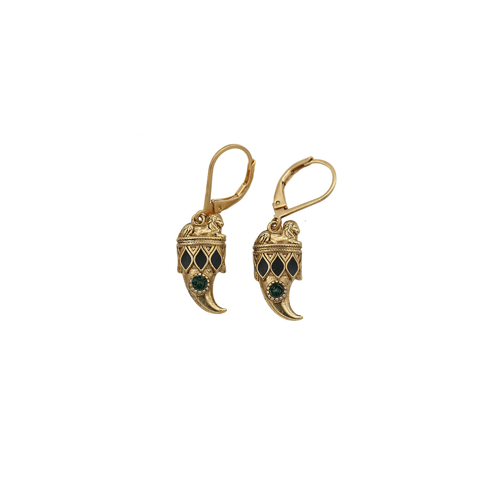 Aya horn earrings - Wholesale PE 24 