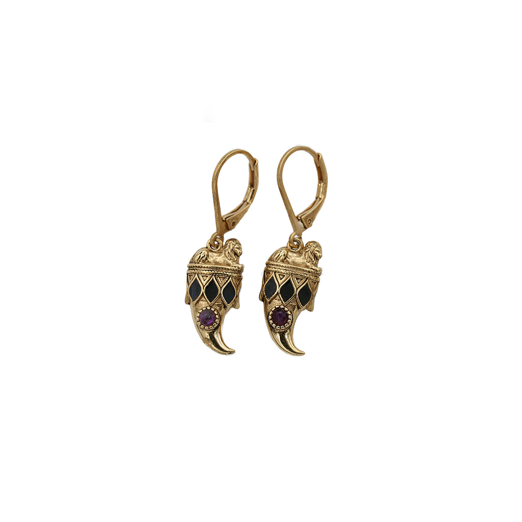 Aya horn earrings - AH 25 Wholesale 