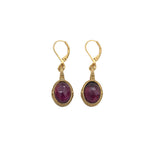 Camay stone earrings - AH 25 Wholesale