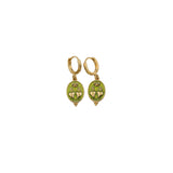 Sacha heart medal earrings - Wholesale PE 24 