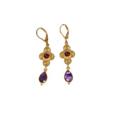 🍀 Boucles Sacha Trèfle Pierre
