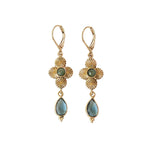 🍀 Boucles Sacha Trèfle Pierre