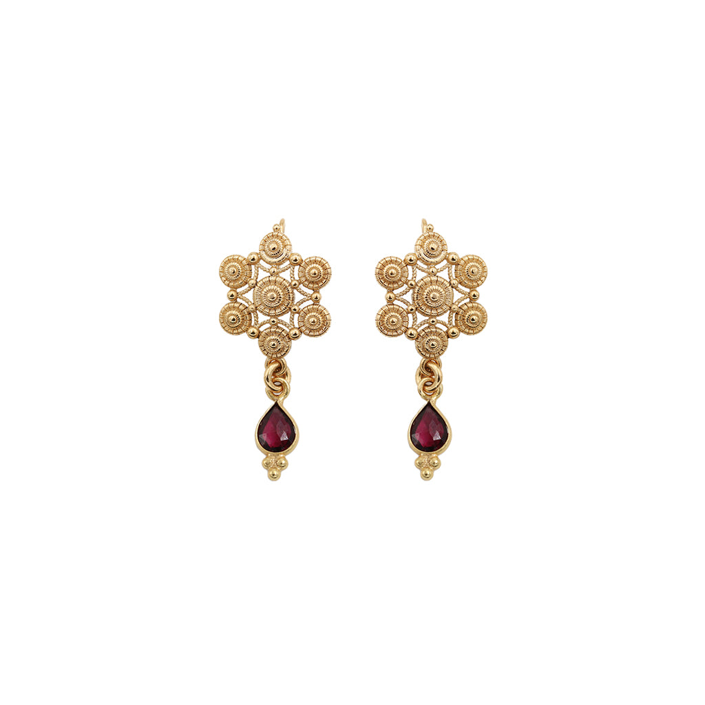 Vera Drop Earrings Large Model - AH 25 Wholesale